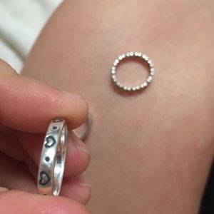 Two James Avery rings reserved for buyer!